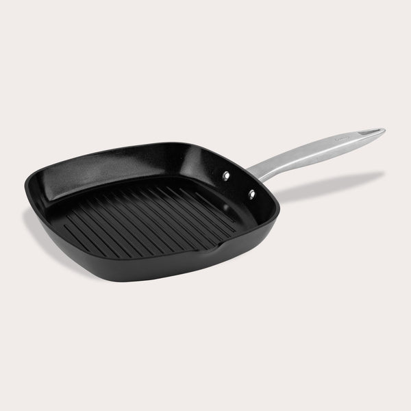 Zyliss Ultimate Pro Ceramic Square Grill Pan (26cm / 10¼