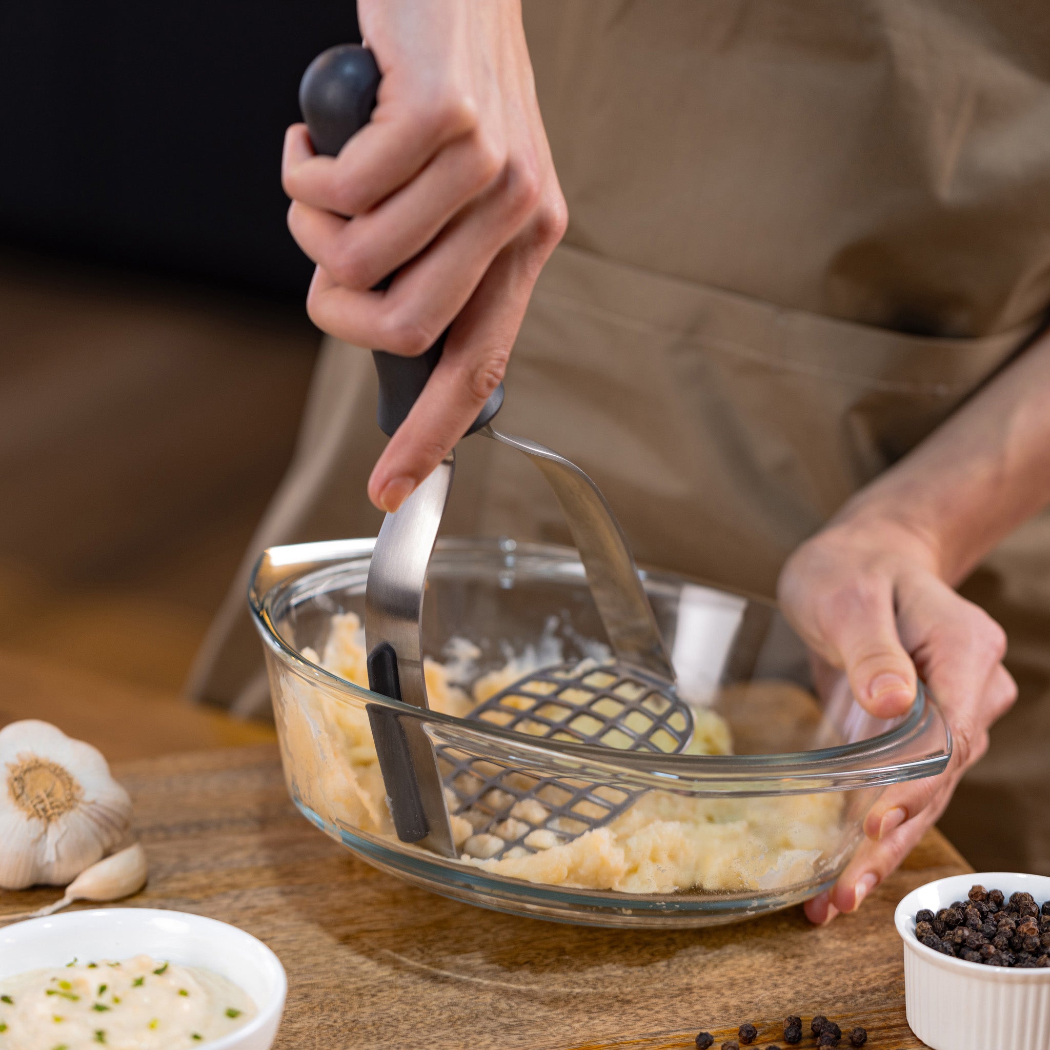 Zyliss Potato Masher – Effortless, Smooth Mashing Tool