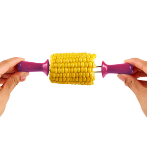 Zyliss Opaque interlocking corn holders six