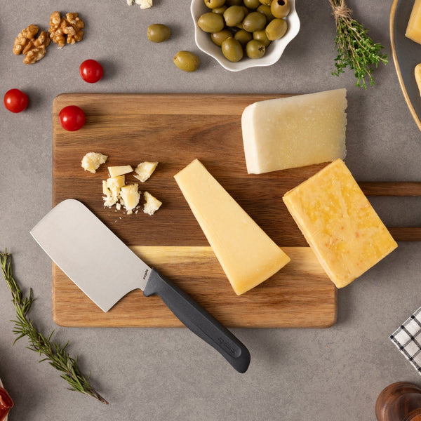 Zyliss Utility Cheese Cleaver — lifestyle
