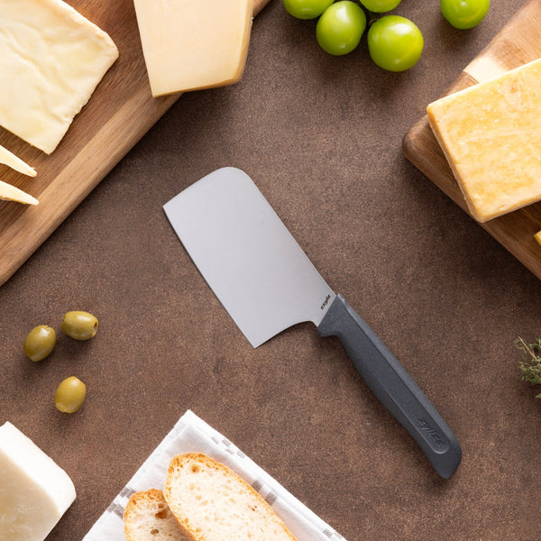 Zyliss Utility Cheese Cleaver — lifestyle