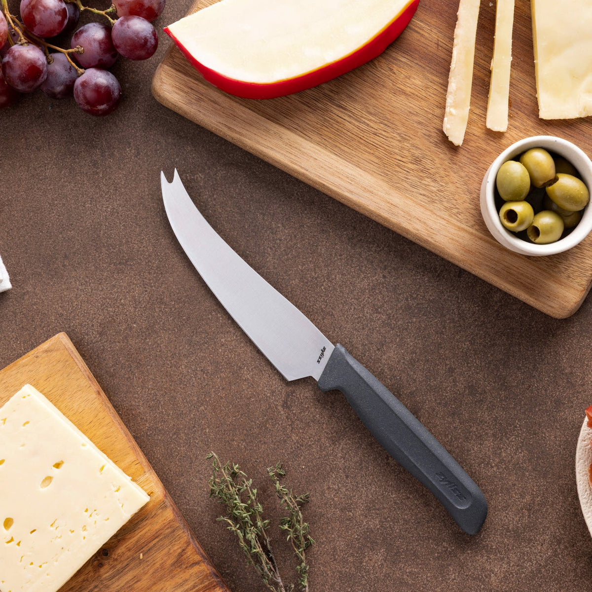 Zyliss Utility Universal Cheese Knife — lifestyle