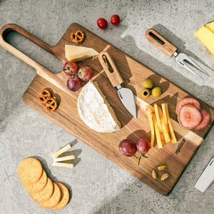 Zyliss Serving Board Acacia Wood M 43x18cm/17x7.1in — lifestyle