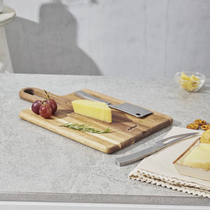 Zyliss 2 Piece Acacia Wood Serving Board Set — product animation